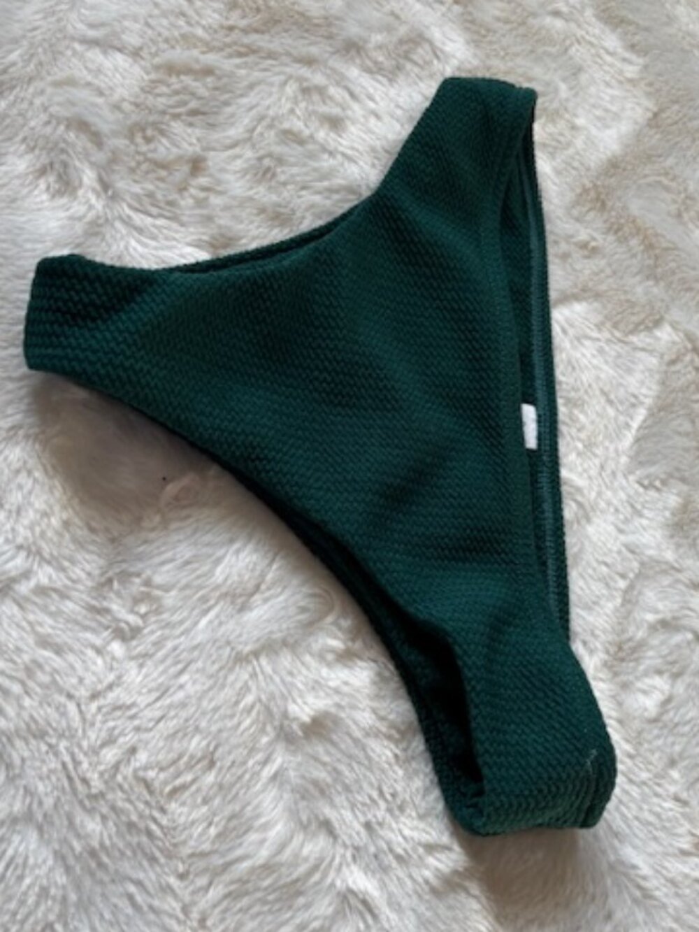 2/$25 Bikini Bottom Green Knit Ladies Size S